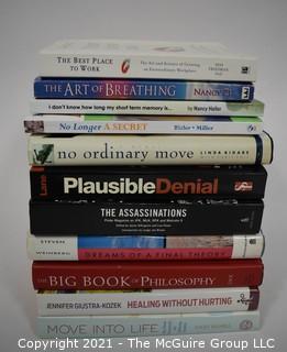 Group of Hard Cover Books {Liquidation of Creative Health LLC, Fairfax, VA}