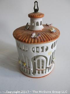 Ceramic bird house 