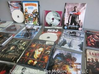 Collection of CD's and DVD's 