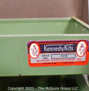 Vintage Kennedy Kits Cantilever Tool Box Model 1018