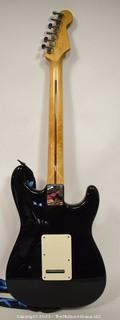 Fender Player Stratocaster - Black with Maple Fingerboard and Case. 