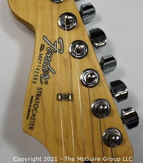 Fender Player Stratocaster - Black with Maple Fingerboard and Case. 