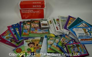 Therapy Books Including Behaviorial & Emotional Rating Scale & Hear And Build Books {Liquidation of Creative Health LLC, Fairfax, VA}