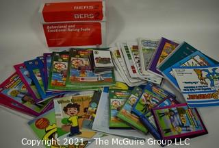 Therapy Books Including Behaviorial & Emotional Rating Scale & Hear And Build Books {Liquidation of Creative Health LLC, Fairfax, VA}