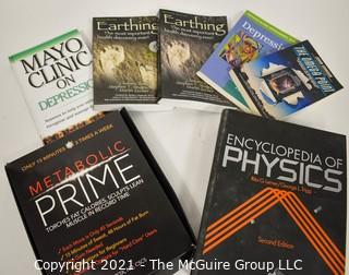 Group of Books on Physics, Depression and Earthling {Liquidation of Creative Health LLC, Fairfax, VA}