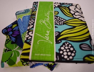 Four (4) New Vera Bradley Floral Patterned EBook Covers.