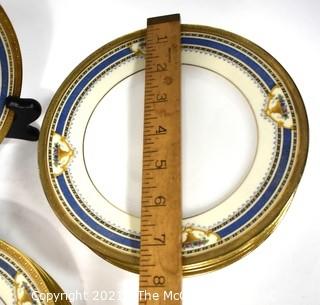 11 Piece Set Of Vintage Limoges France Bernardaud B&C Salad Plates Ovington's NY Chicago. 