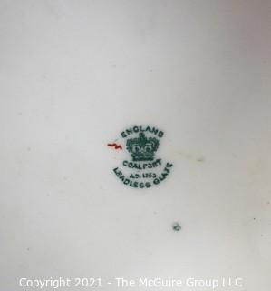 Antique Coalport "Indian Tree" Bone China with Chips and Repairs.