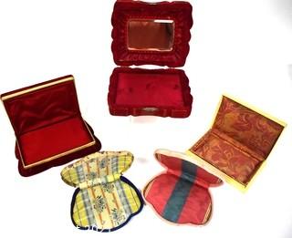 Five Vintage Jewelry Boxes