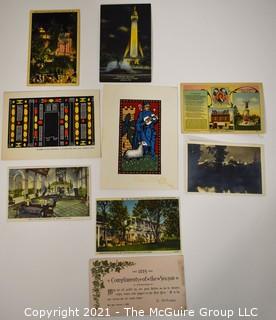 Vintage Postcard Grouping. 