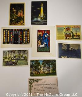 Vintage Postcard Grouping. 