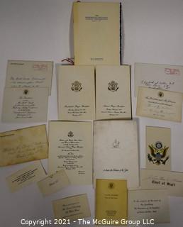 Assortment of U.S. Political Ephemera including White House