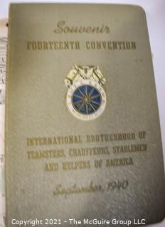 Group of Ephemera Including Diplomats Handbook with Photos and Invitation to the Heigh Ho club