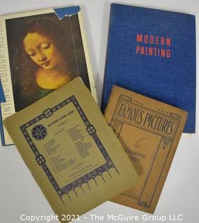 Four (4) Vintage Art Books