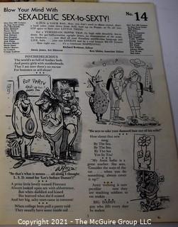 3 volumes of 1970's "Sex To Sexty" Comic Book Magazine