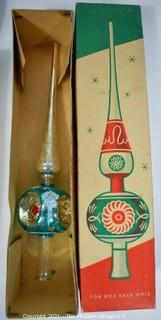 Group of Vintage Christmas Decorations