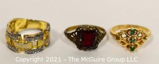 Three Vintage Rings