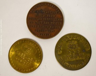 (3) Metal Tokens