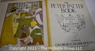 Three (3) Vintage Children's Books Including Animal Friends Story Book, Peter Patter Book, The Golden Egg Book. 