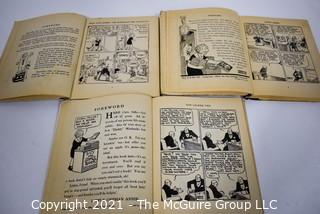 Three (3) Vintage Editions Little Orphan Annie by Harold Gray