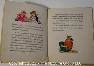 Group of Vintage Children's Books Including Flicka Ricka Dicka, Foxie & White Young Bunny with His Magic Nose, 