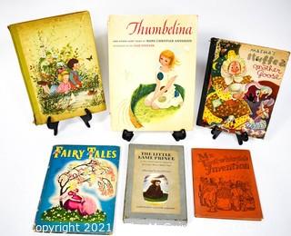 Six (6) Vintage Children's Books 