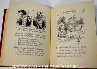 Three (3) Antique Children's Books Includes Mother Goose, A Gallery of Children by AA Milne and Billy Whiskers Kids by Frances Montgomery.