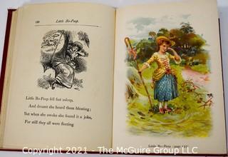 Three (3) Antique Children's Books Includes Mother Goose, A Gallery of Children by AA Milne and Billy Whiskers Kids by Frances Montgomery.