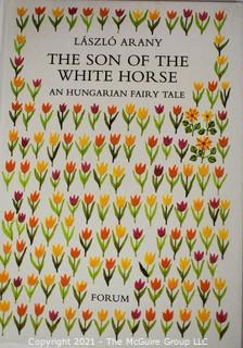 Six (6) Vintage Children's Books Including Pim & Pom, Dog Stories, Plump Piggies,Three Little Pigs, Winnie The Pooh, Kris Kringle