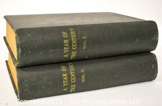 Two (2) Bound "The Century Illustrated Monthly Magazine" Volume XLV 1892 - 1893 & Volume XLVL 1893