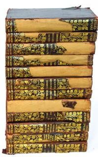 Twelve (12) Leather Bound Volumes of The Comedies, Histories, Tragedies, and Poems of William Shakespeare by Richard Grant White, 1911.  Leather Bound, Spines in Poor Condition