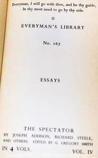 The Spectator. Four Volumes by Joseph Addison, Richard Steele, 1951