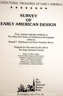 1977 Edition of Architectural Treasures of Early America (7 volumes)
Whitehead, Russell F. and Frank Chouteau Brown.