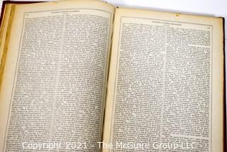 Two (2) Bound Volumes of the 1845 - 1846 Sharpe's London Magazine, A Journal - Entertainment & Instruction, Multiple Authors and Illustrators.