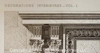 French Natural History Museum; architectural drawings of Mr. Cesar Daly