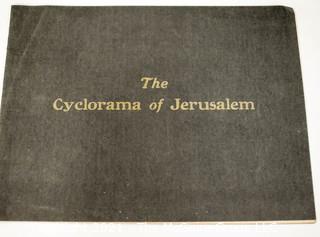 Ephemera including Victorian Cards, The Cyclorama of Jerusalem, 1923 Passenger Boarding Ticket from Bombay to Port Scud on the City and Hull Line, and a map of the Western Maryland Railroad