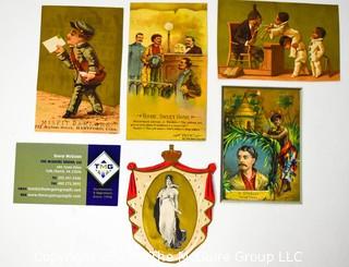 Assortment of Mercantile Cards