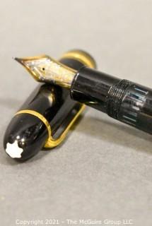 Montblanc Meisterstuck Classique Gold Fountain Pen; 4810 14k nib