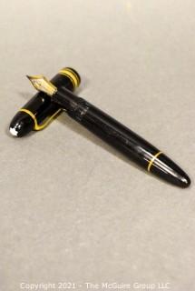 Montblanc Meisterstuck Classique Gold Fountain Pen; 4810 14k nib