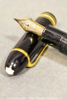 Montblanc Meisterstuck Classique Gold Fountain Pen; 4810 14k nib