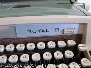 Royal "Sabre" portable typewriter 