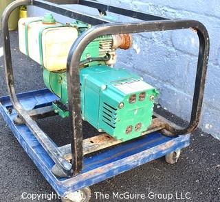 Coleman 54 Series 4kw Powermate Electric Generator. 8HP Briggs and Stratton Engine (Runs but there is a leaky fuel line)