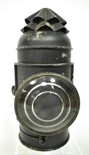 Antique Black Nautical Signal Kerosene Lantern {Note: Description Altered 10.14.2021 @ 6:46pm ET}