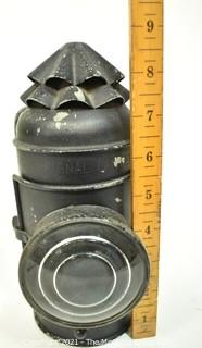 Antique Black Nautical Signal Kerosene Lantern {Note: Description Altered 10.14.2021 @ 6:46pm ET}