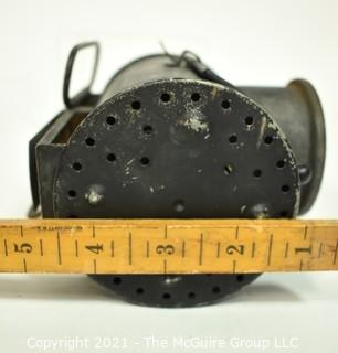 Antique Black Nautical Signal Kerosene Lantern {Note: Description Altered 10.14.2021 @ 6:46pm ET}