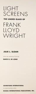 (2) Books Covering Frank Lloyd Wright's Works 