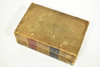 (2) Leather Bound Volumes of "Modern Europe" circa 1832