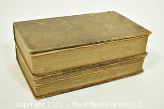 (2) Leather Bound Volumes of "Modern Europe" circa 1832