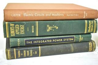 Books: (9) Titles on the subject of Electricity 