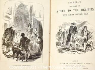 The Life of Samuel Johnson by James Boswell (3 Volume Set) published by Routledge. c 1865